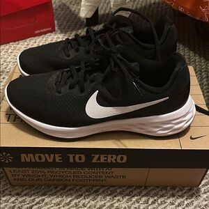 Nike Black and White Athletic Sneakers